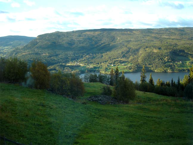 Пейзаж в Норвегии. (Фото Лимаревой В.Н.)
