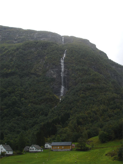 Пейзаж в Норвегии. (Фото Лимаревой В.Н.)
